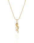 Venom Drip Silver Pendant