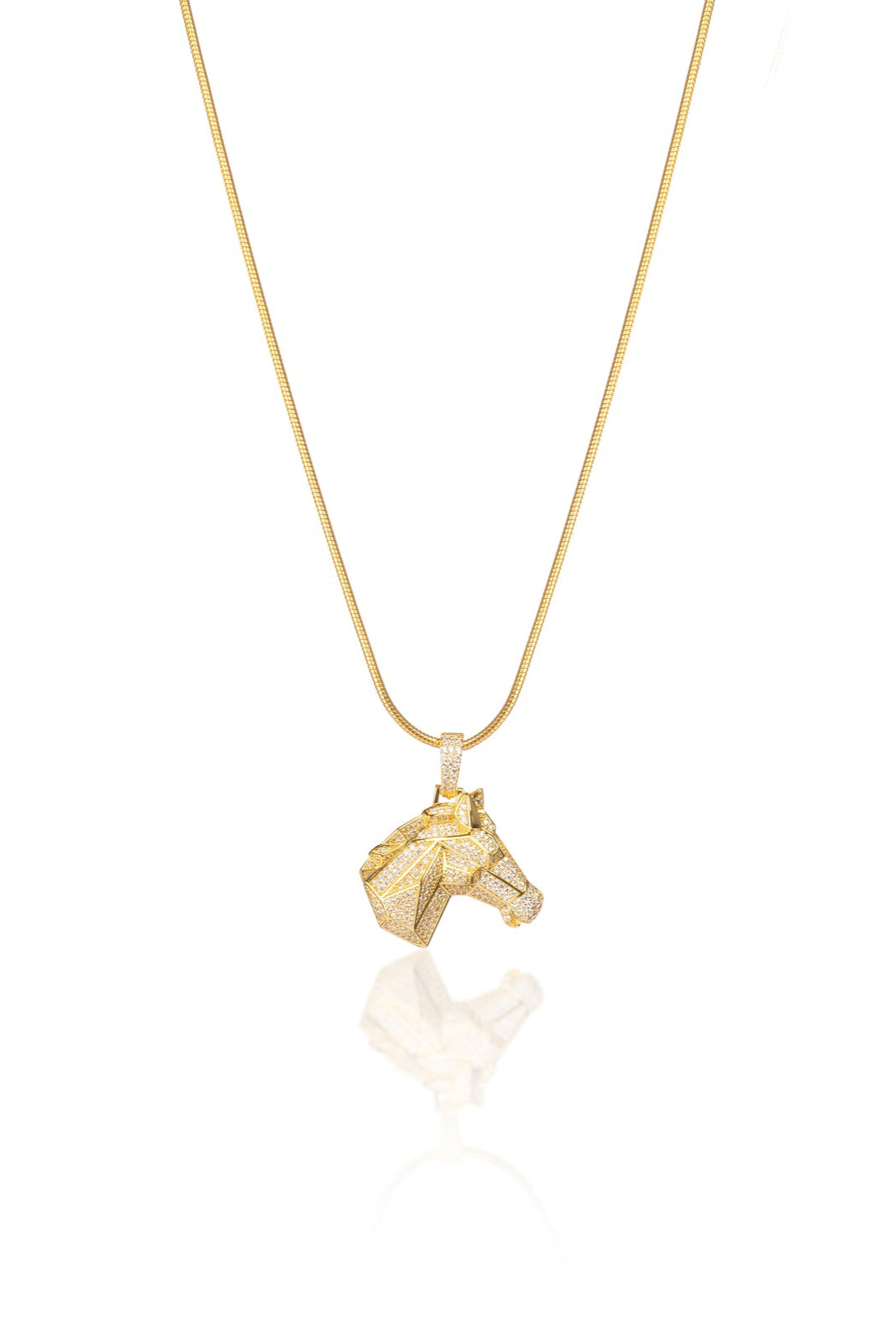 The Victory Run Silver Pendant