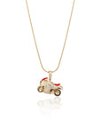 Ride or Die Silver Pendant