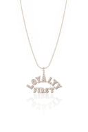 Code Loyal Silver Pendant