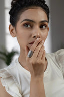 Ekaa Regal Silver Ring Parman