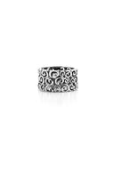 Elora Ocean Wave Silver Ring