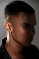 Eterna Minimal Silver Hoops