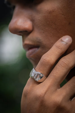 Excalibur Men’s Silver Ring Parman