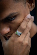 Excalibur Men’s Silver Ring Parman