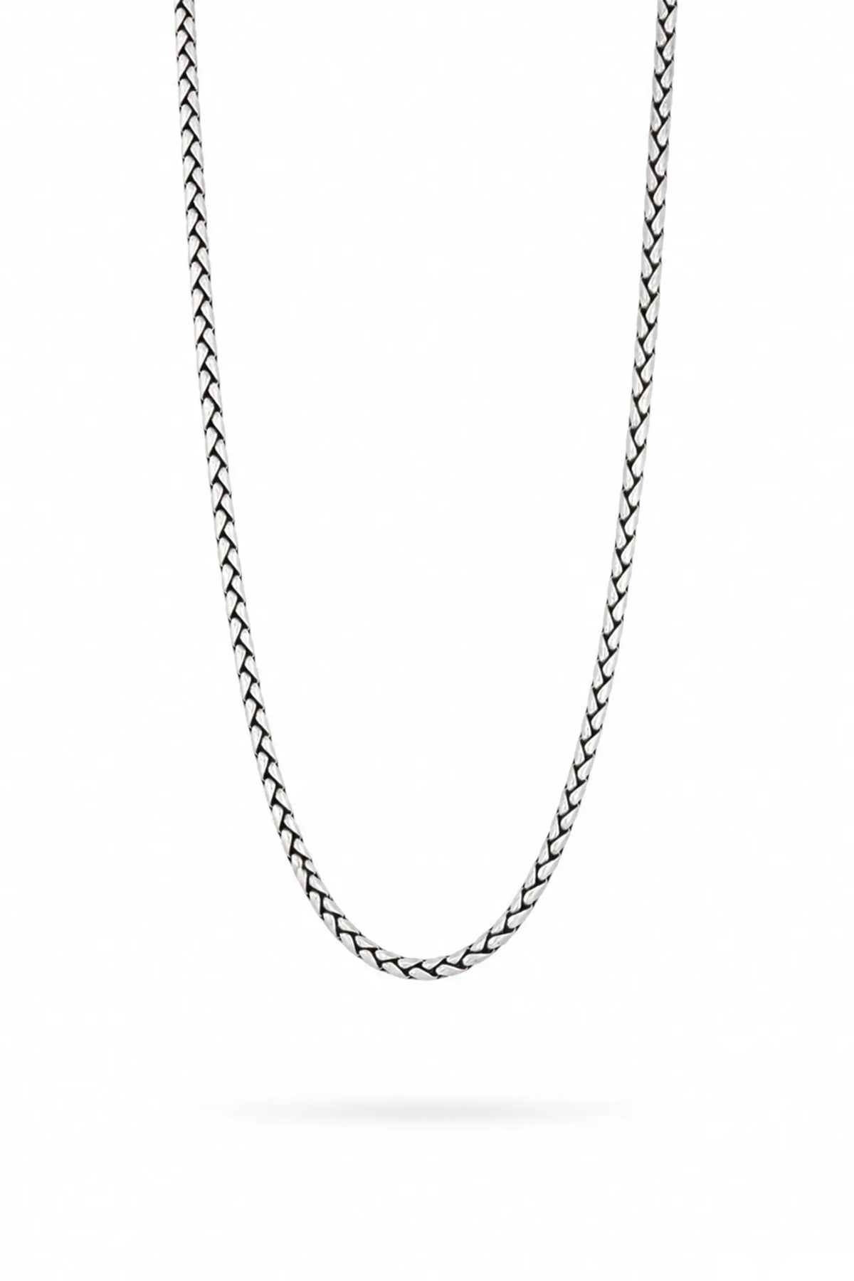 Exuron Men's Silver Chain