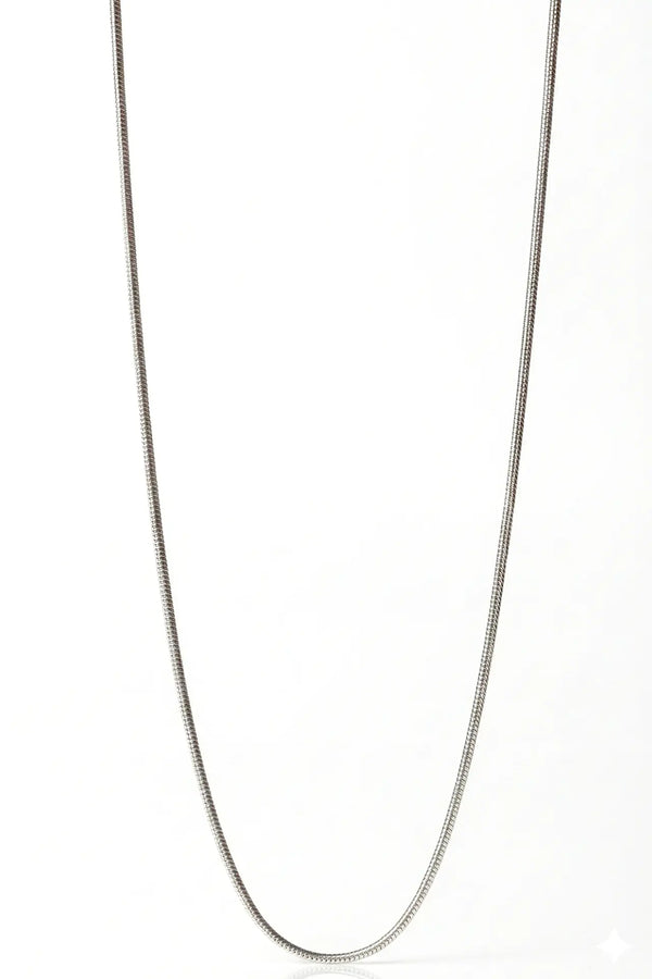 Faris Men’s Silver Snake Chain
