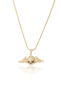 Flight Risk Silver Pendant