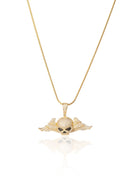 Flight Risk Silver Pendant