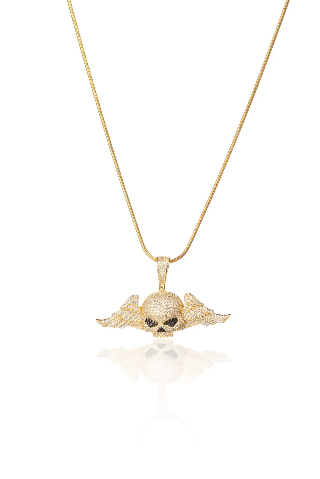Flight Risk Silver Pendant