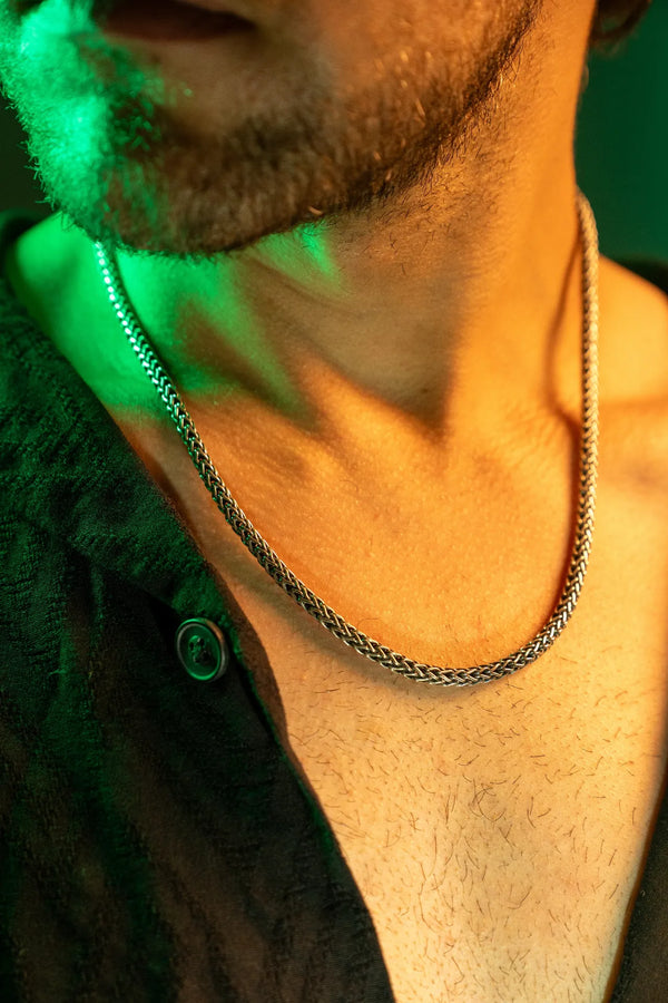 Ophis Men's Silver Chain