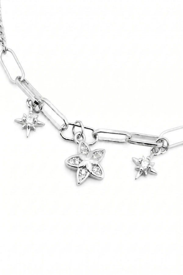 Fleur Silver Bracelet