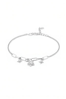 Fleur Silver Bracelet