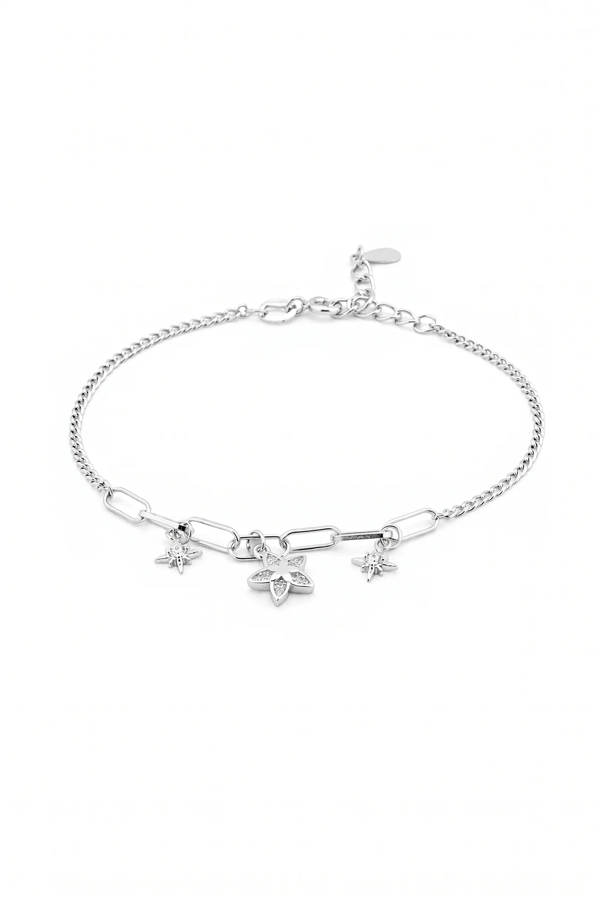Fleur Silver Bracelet