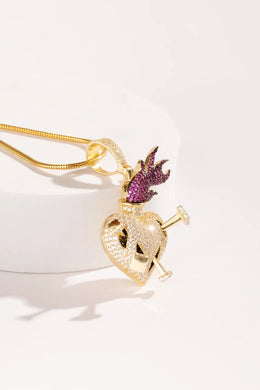Heartburn Silver Pendant