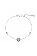 Heartspeak Silver Bracelet