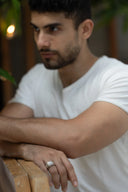 Helios Men’s Silver Ring