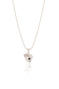 High Stakes Silver Pendant