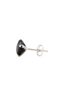 Imperium Black Men’s Silver Earrings (Round)