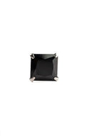 Imperium Black Men’s Silver Earrings (Square)