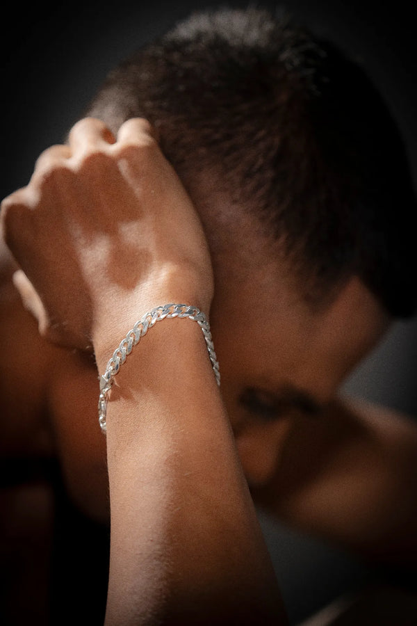 Ironclad Men's Silver Bracelet