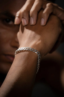 Ironclad Men's Silver Bracelet