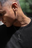 Jordan Theme Men’s Silver Pendant Parman