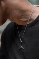 Jordan Theme Men’s Silver Pendant Parman