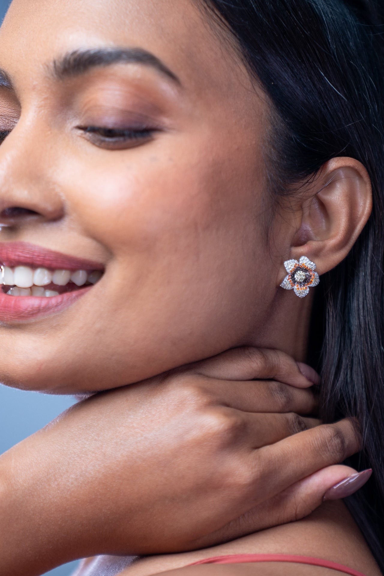 silver earring for women