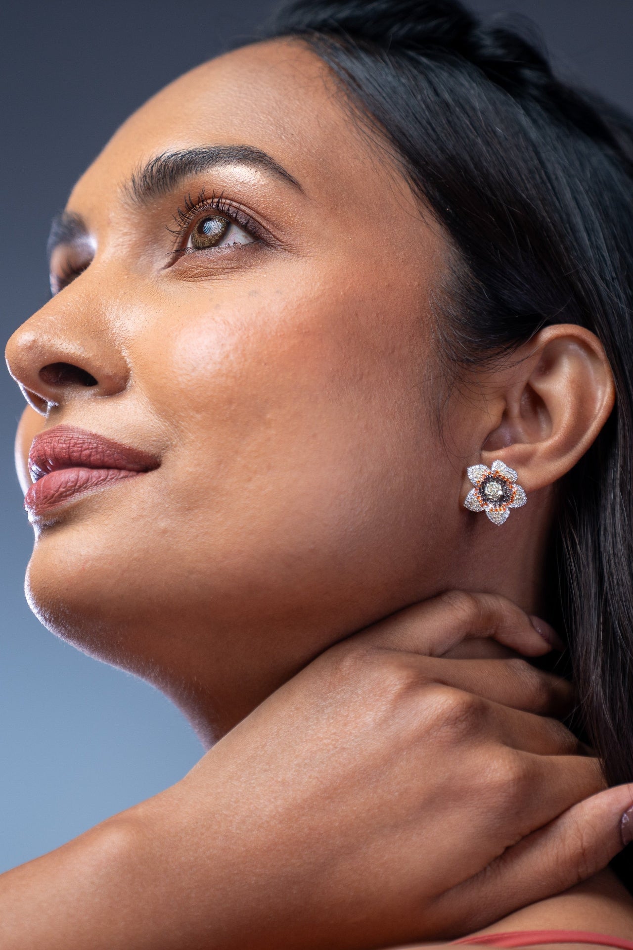 silver earring for women