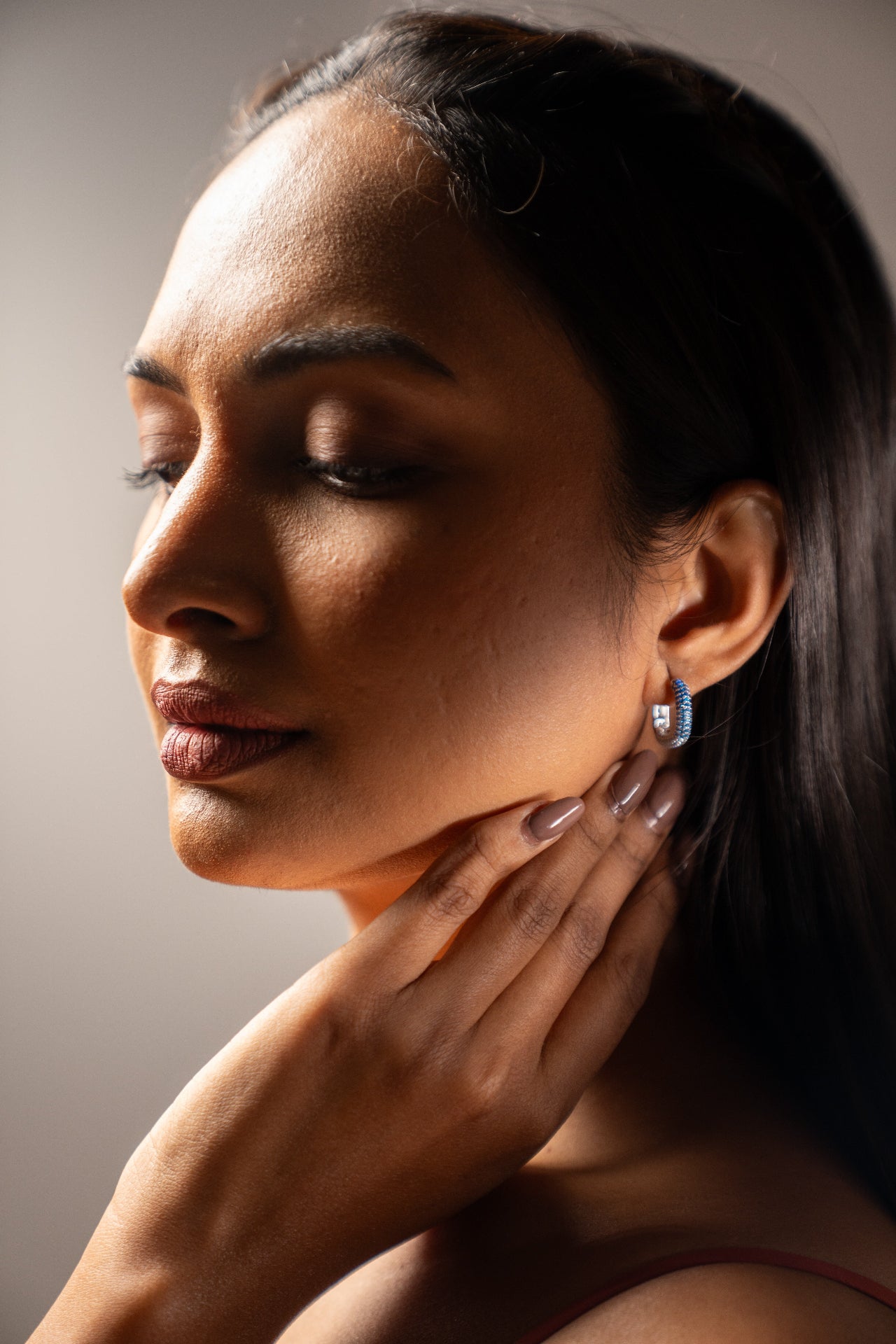 silver earring for women