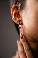 silver earring for women