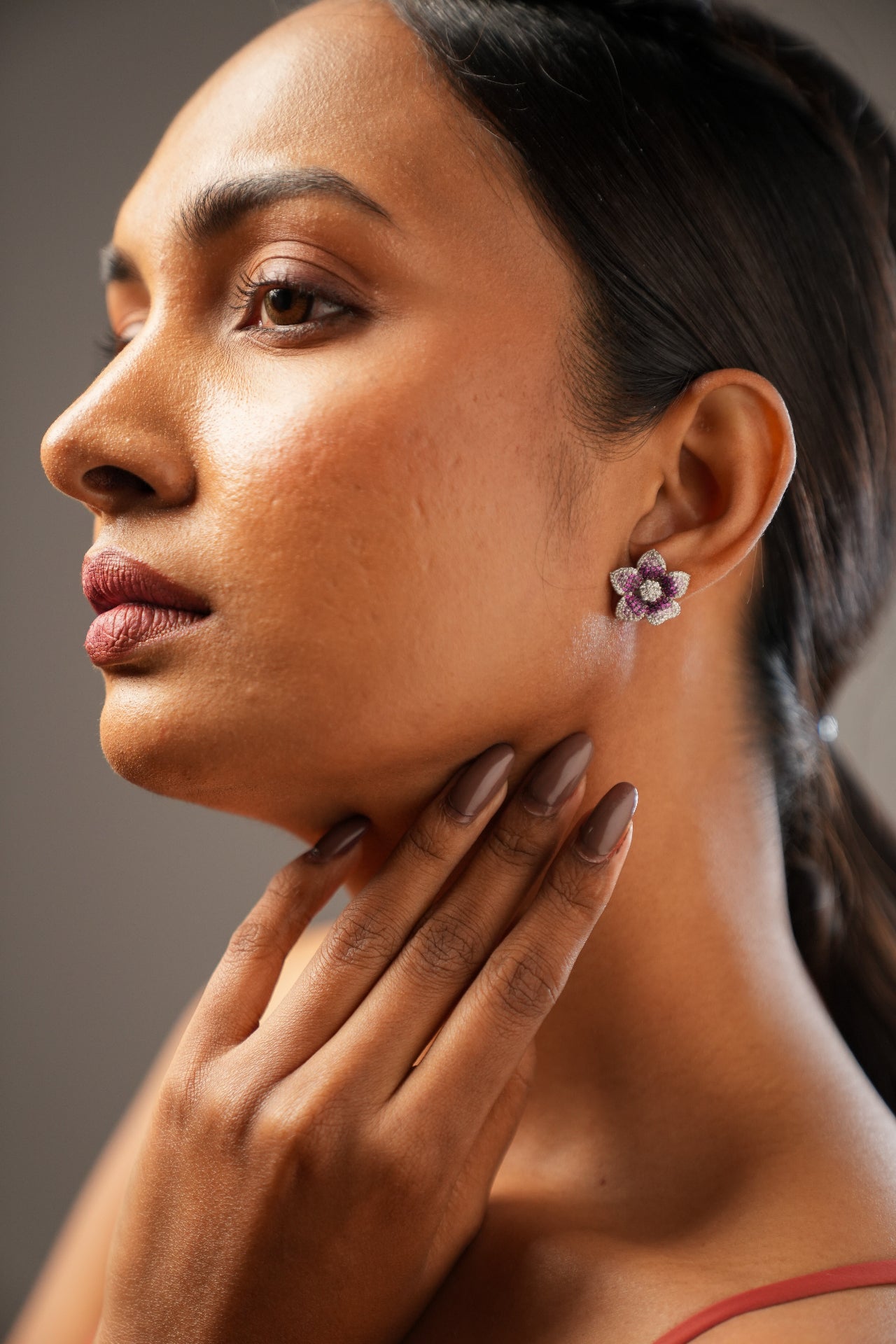 silver earring for women