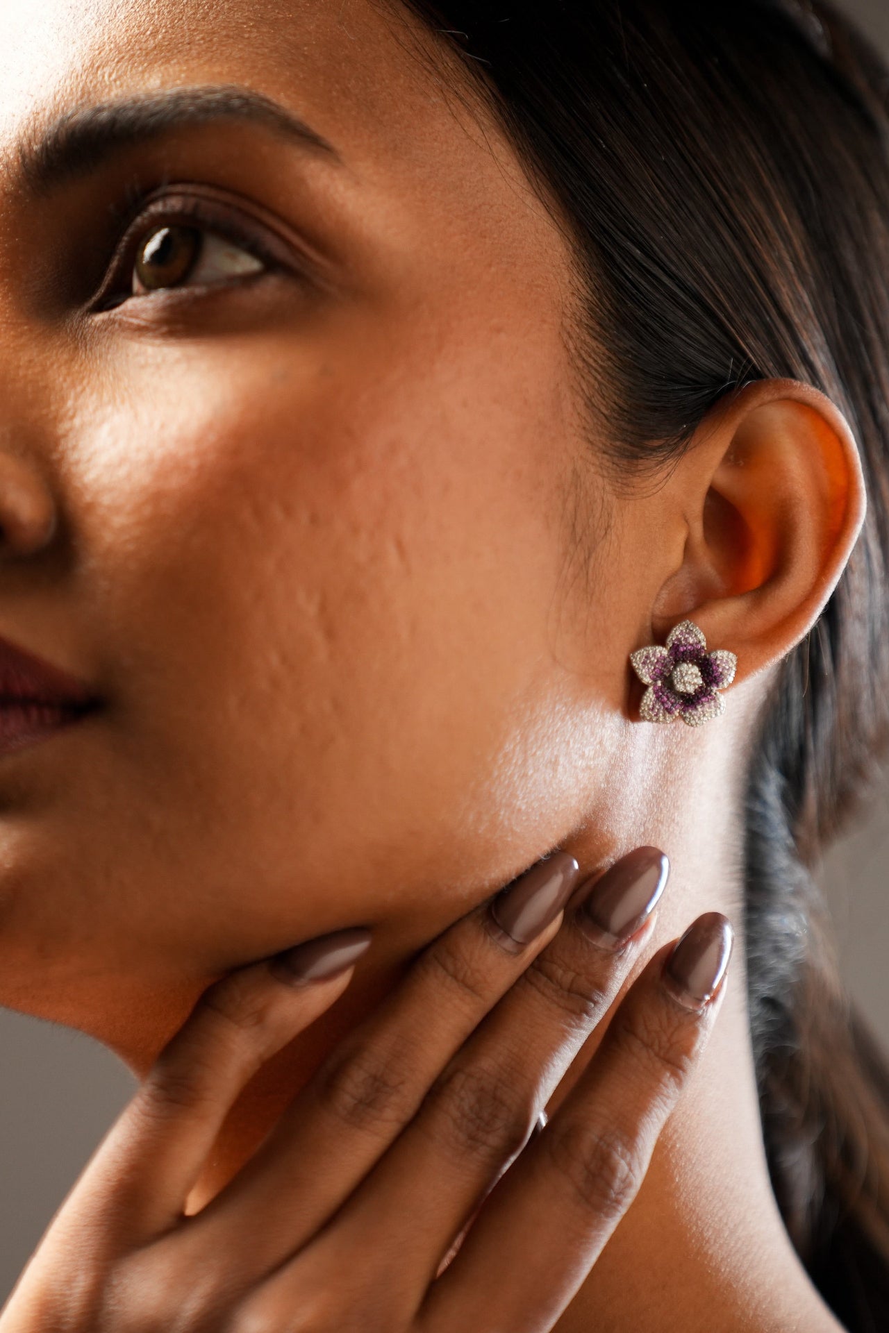 silver earring for women
