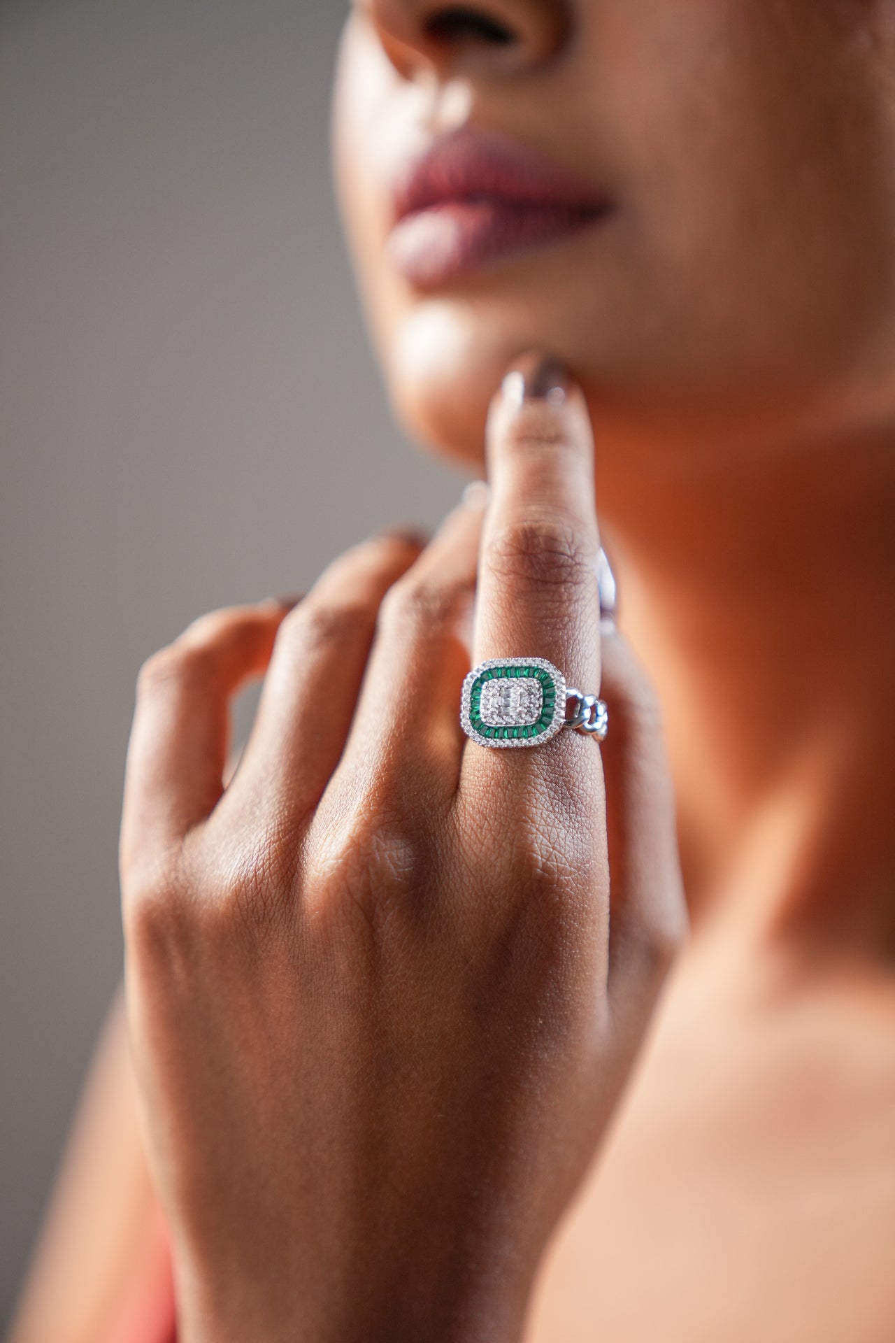 silver ring for girlfriend