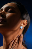 silver earring for women