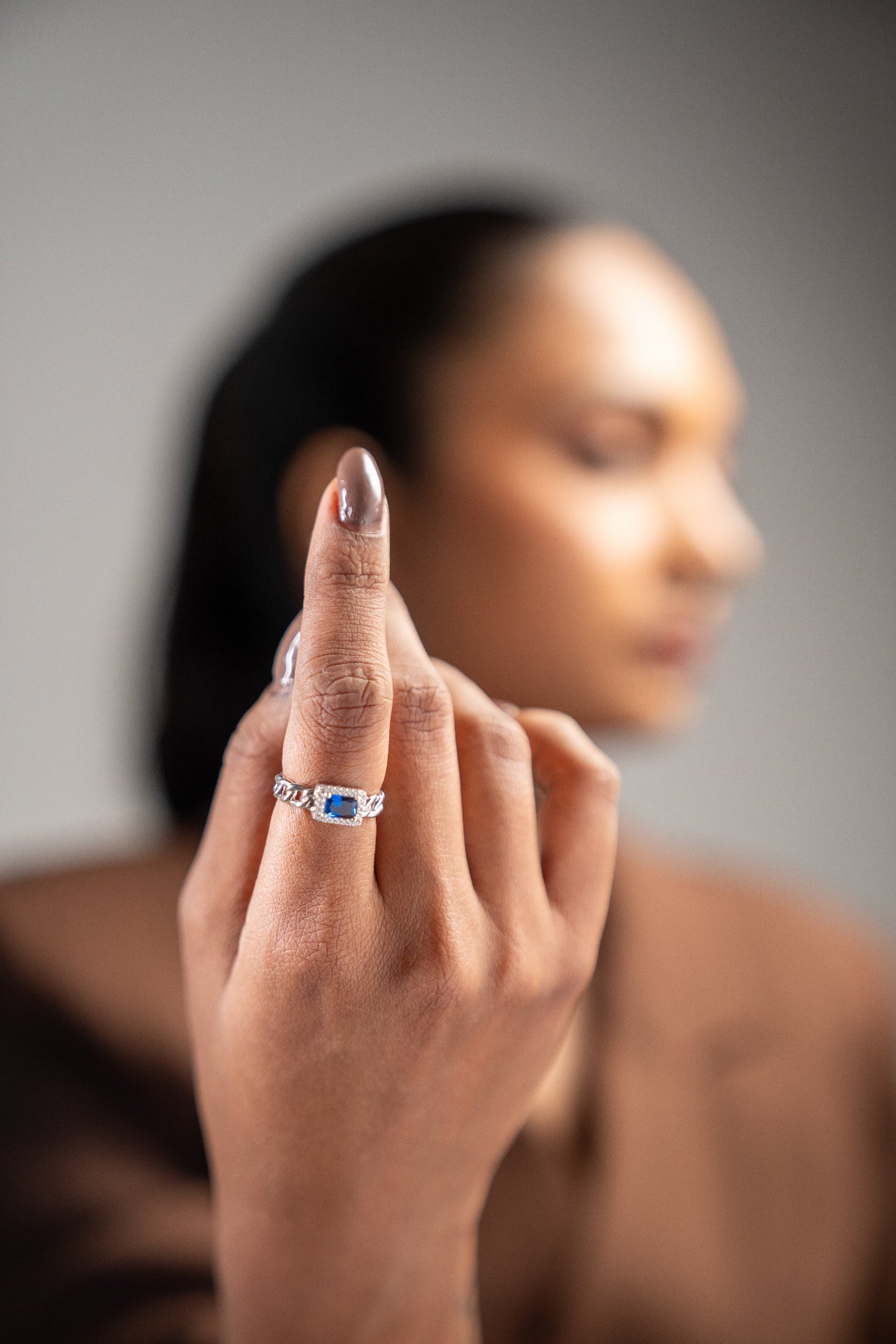 silver ring for girlfriend