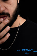 Kosmo Men’s Silver Snake Chain