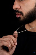 Kosmo Men’s Silver Snake Chain