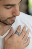 Looper Men’s Silver Ring Parman
