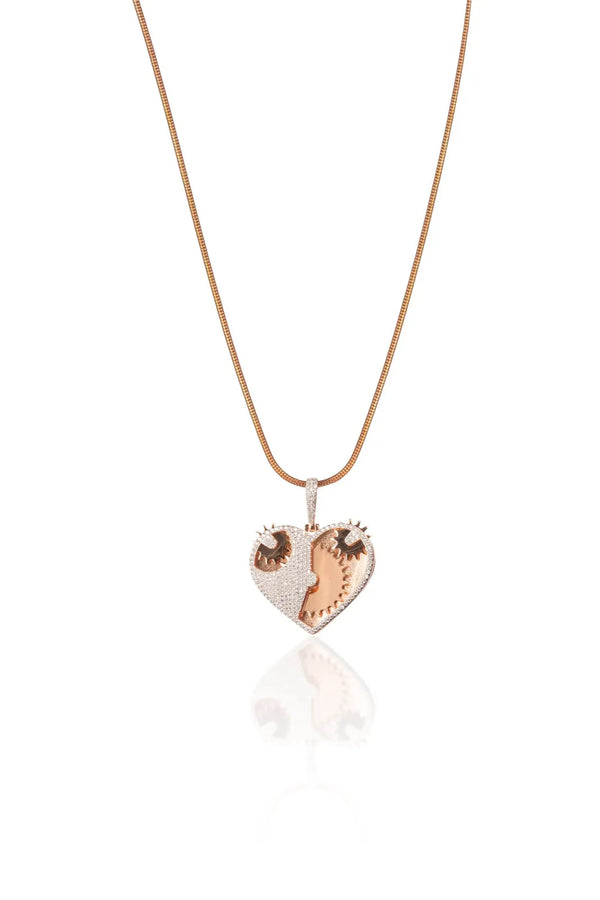 Love Machine Silver Pendant