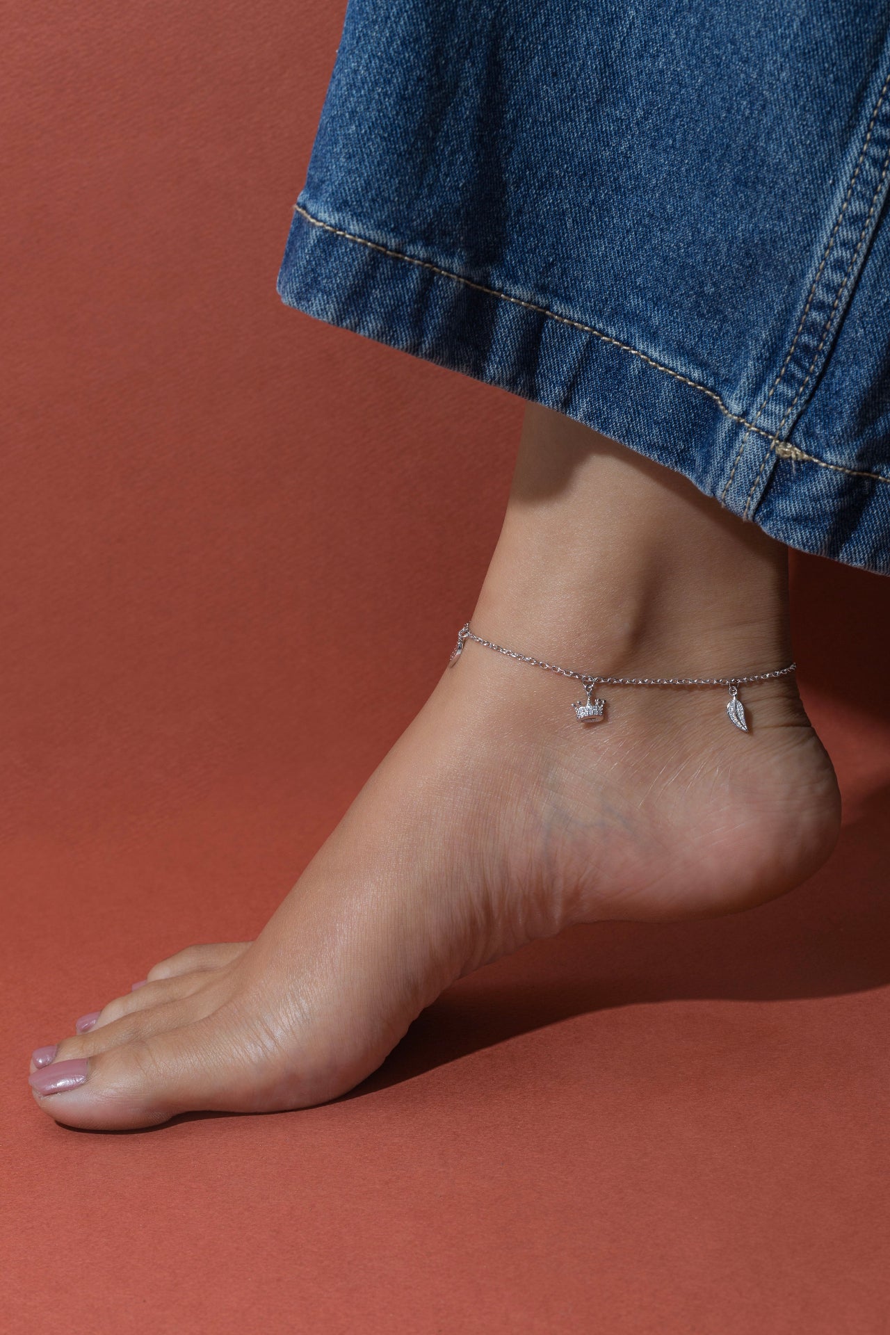 anklets for women sterling silver