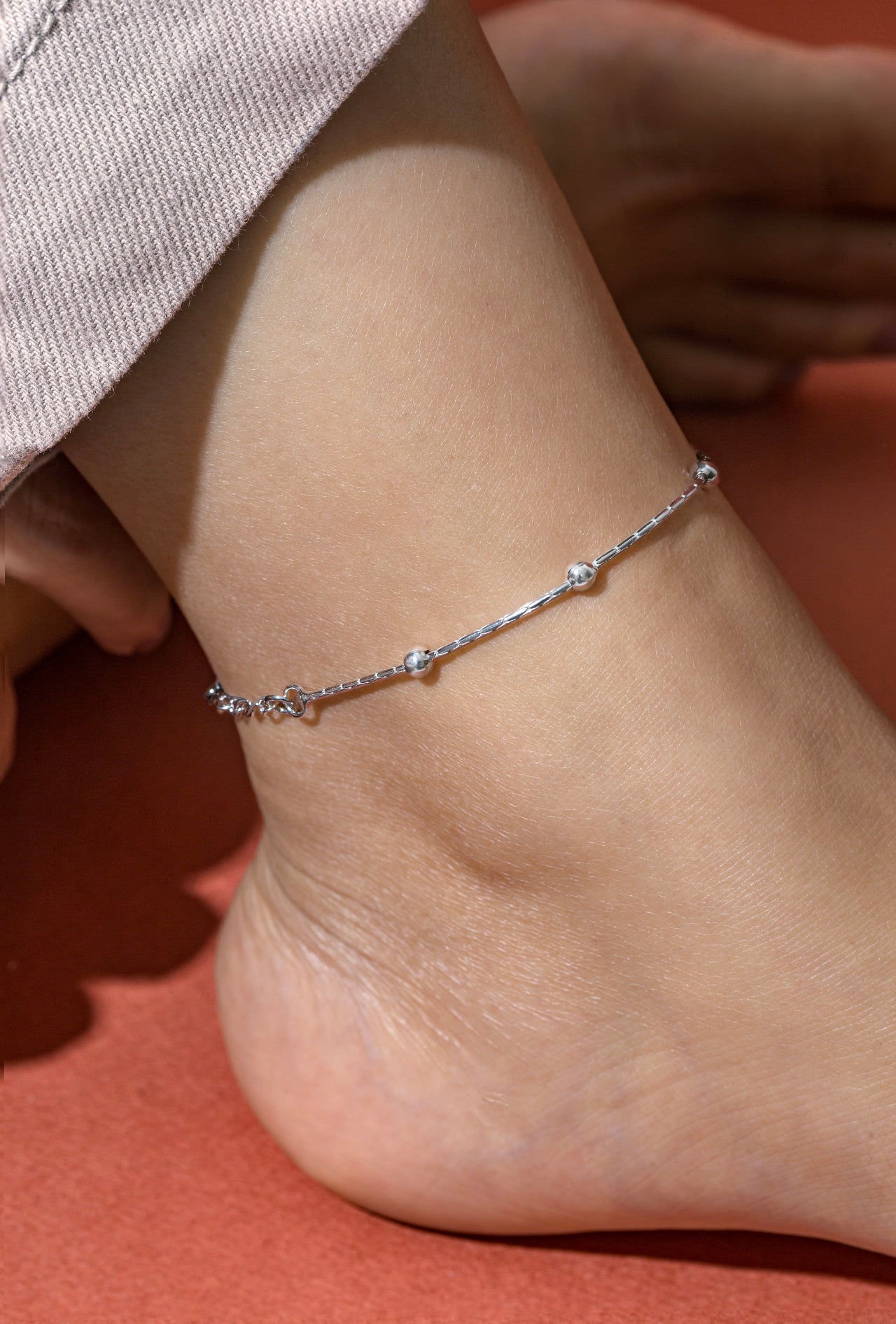 anklets for women sterling silver