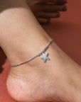 anklets for women sterling silver