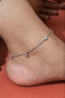 anklets for women sterling silver