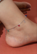 anklets for women sterling silver