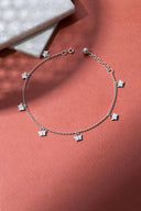 Aviva Silver Anklet