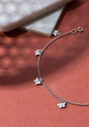 Aviva Silver Anklet