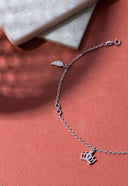 Avaluna Silver Anklet