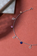 Sirius Silver Anklet